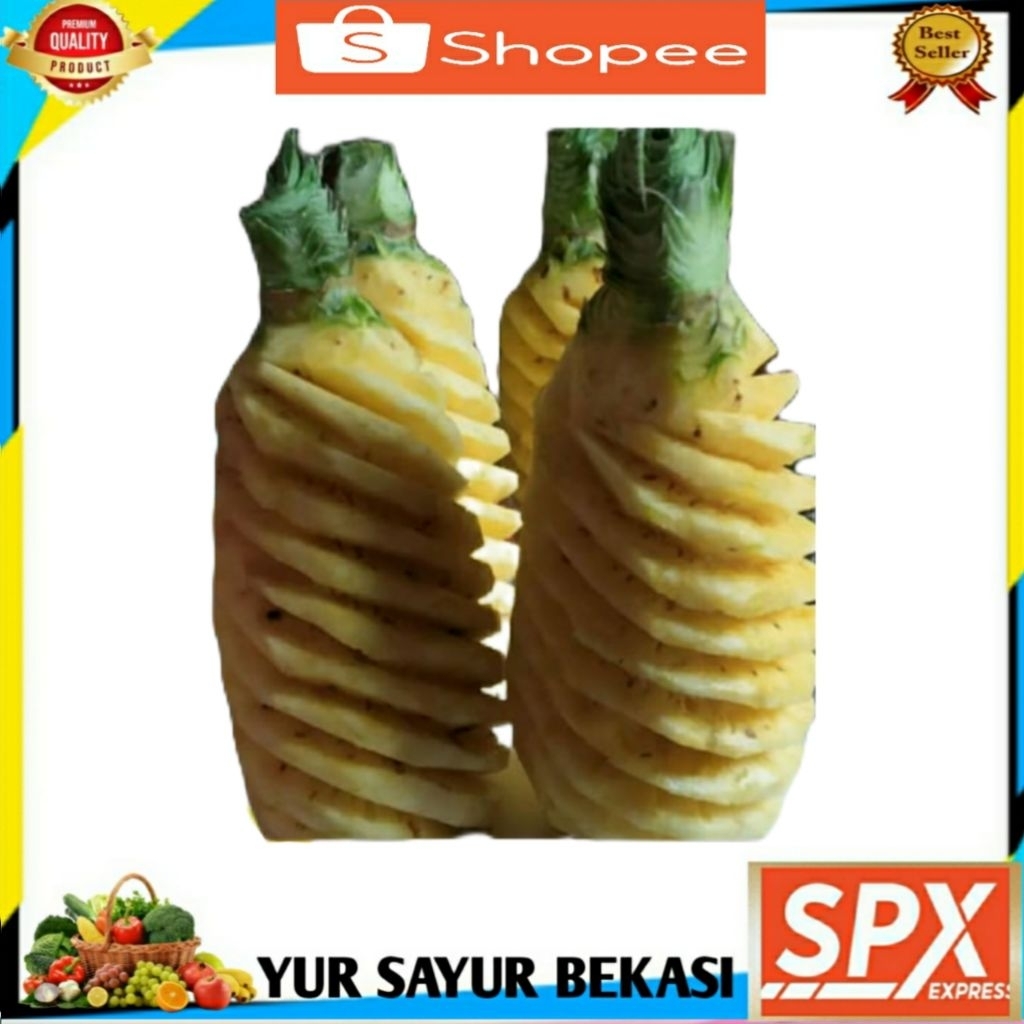 

Nanas Palembang Kupas (Perbuah).