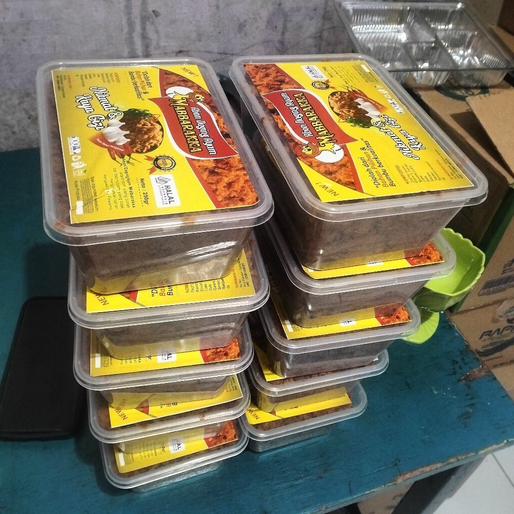 

abon daging ayam mabbarakka