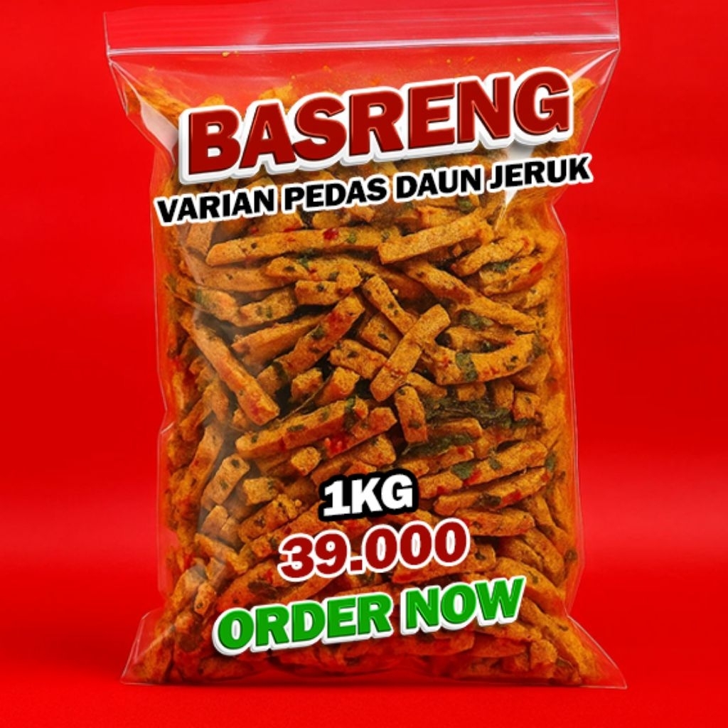 

COD Basreng Original Daun Jeruk Murah Viral Makaroni Cikruh Kualitas Premium Bumbu Melimpah Nagih co