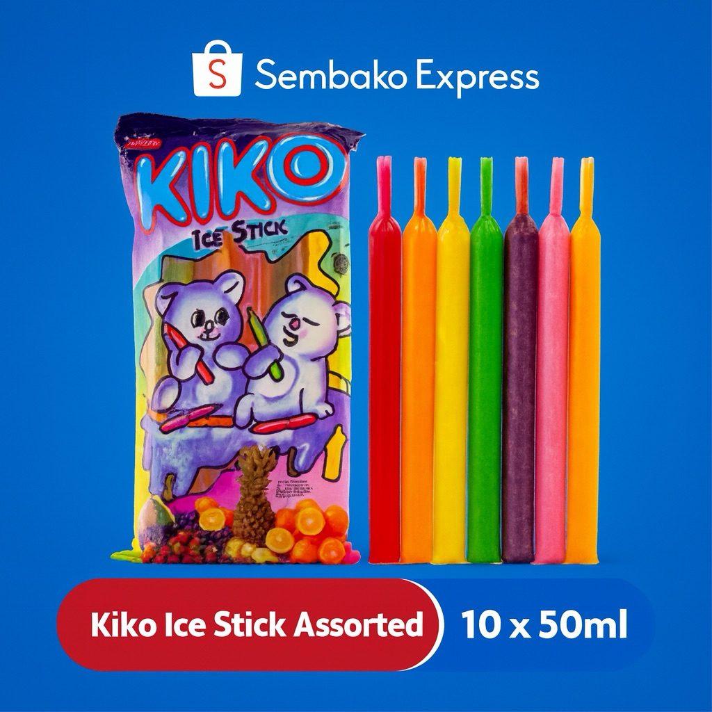 

Kiko Ice Stick Aneka Rasa 10 x 50ml – Segar & Nikmat