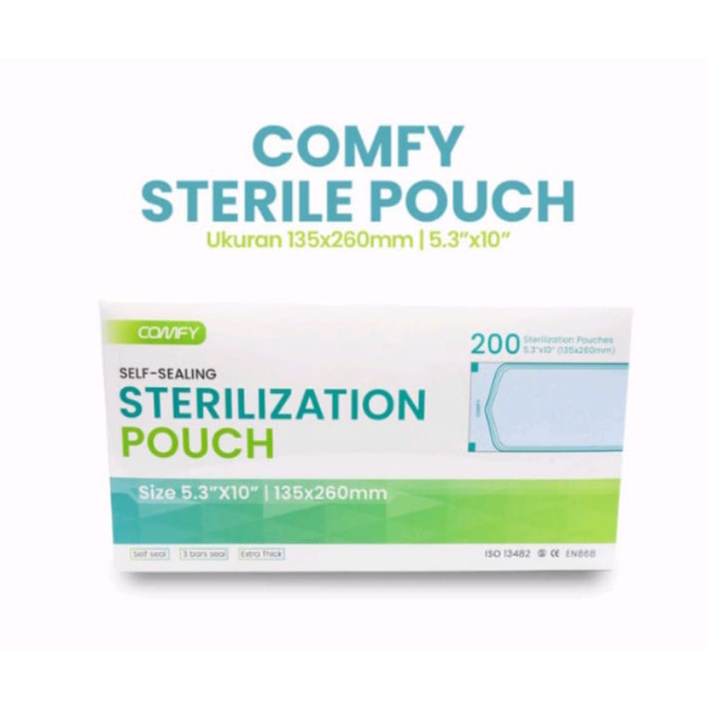 Dental steril pouch isi 200 / medipouch / medipack