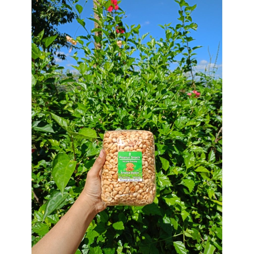 

Kacang Bawang Premium Goreng Gurih Asin Asli Wonogiri 1kg (COD)