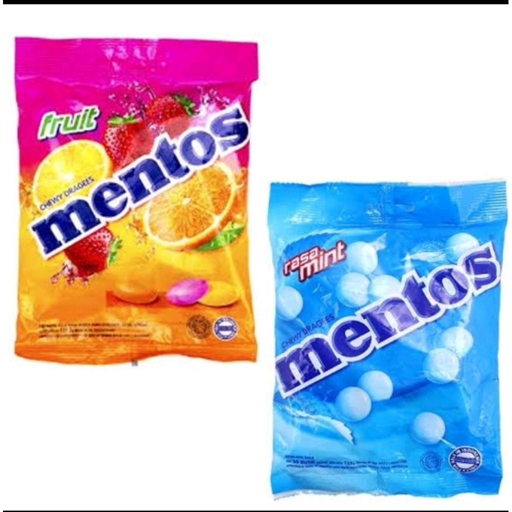 

Permen Mint Mentos 135 gr