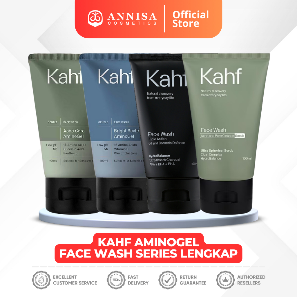 KAHF Face Wash | KAHF Face Scrub All Varian