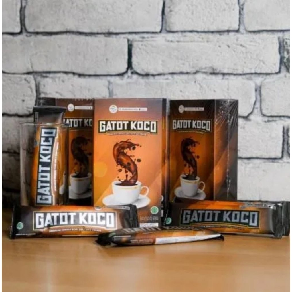 

Kopi Gatot koco 1 Box isi 5 sachet untuk stamina pria