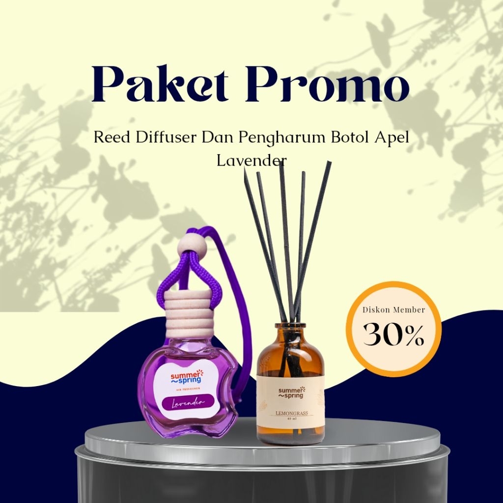 Reed Diffuser Dan Pengharum Botol Apel