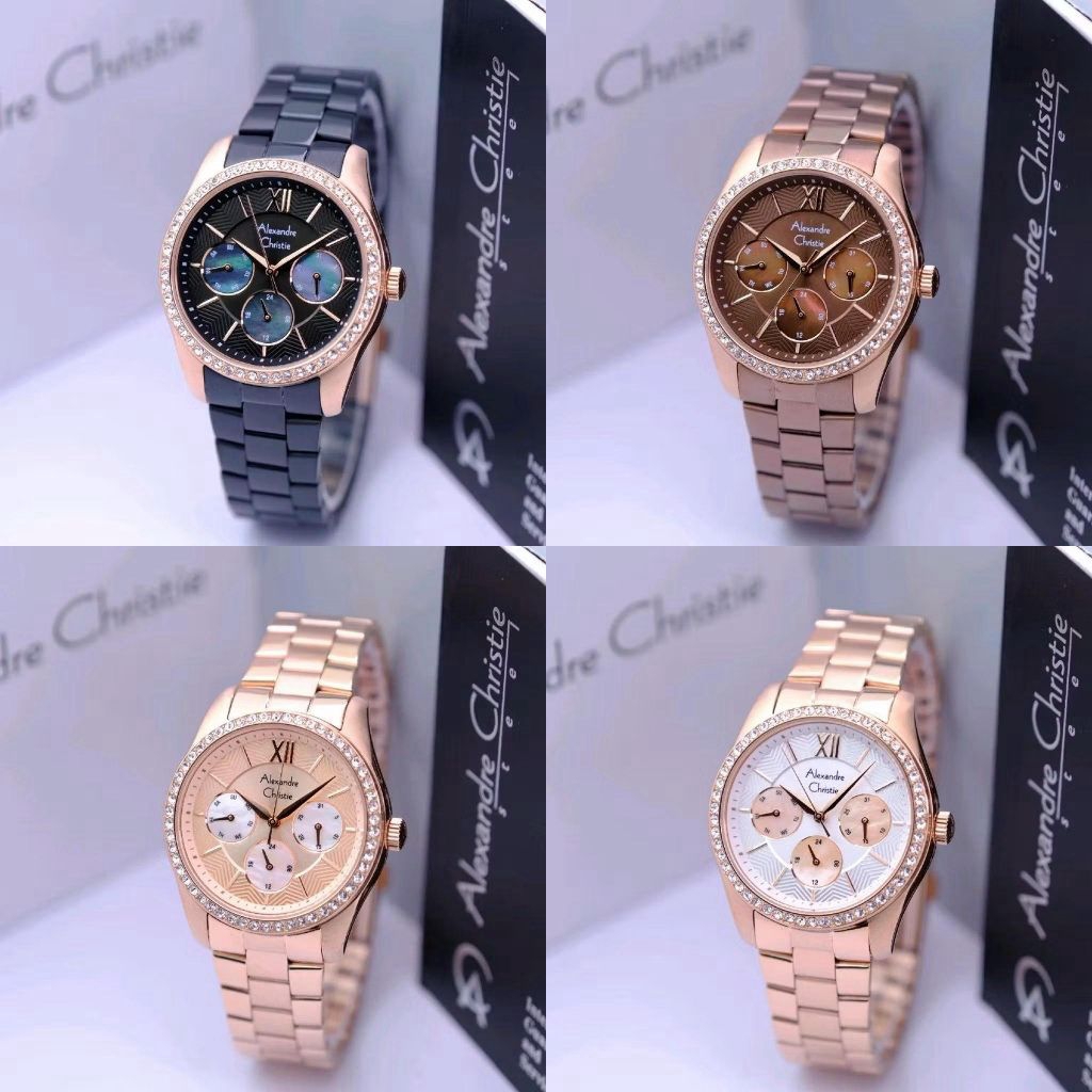 Jam Tangan Wanita Alexandre Christie 2827 AC2827 AC 2827BF [ORIGINAL]