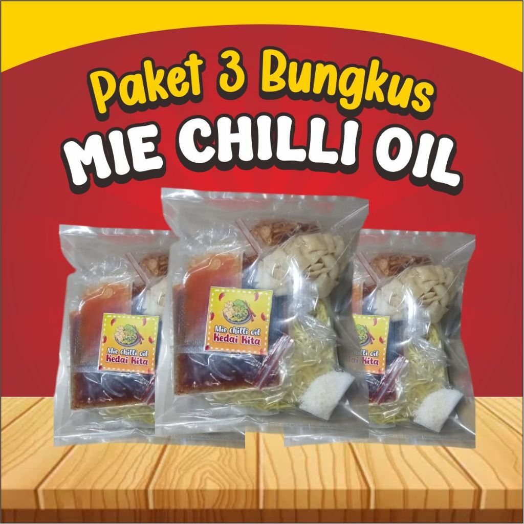 

paket.tiga.mie.Chilli.oil