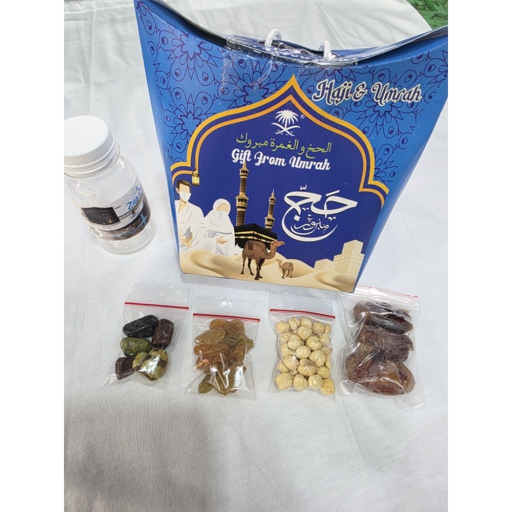 

oleh oleh haji dan umroh variasi coklat turki 100paket dengan air zamzam