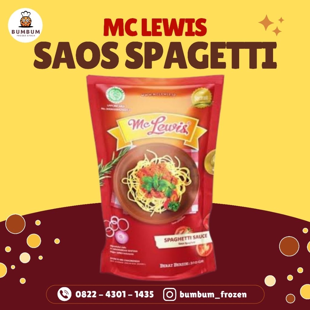 

Mc Lewis Spagetti Saos 1kg