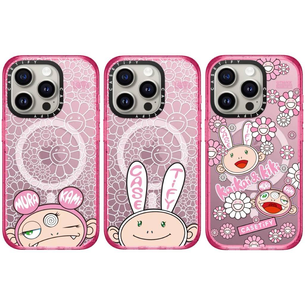 ‼️ PRE-ORDER ‼️ (NEW COLOR) TAKASHI MURAKAMI KAIKAI AND KIKI MAGNETIC CASE IPHONE 12 12 PRO 12 PRO M