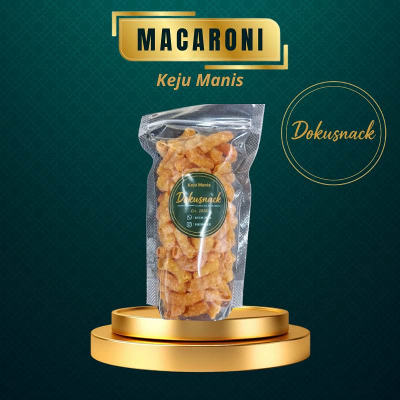 

Makaroni Bantat Keju Manis Dokusnack | Camilan Manis Gurih, Lumer Di Lidah!
