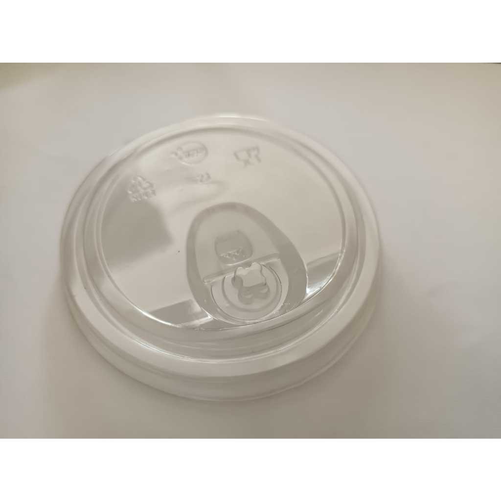 TUTUP CUP PLASTIK  SIPPY LID uk 14 oval slim