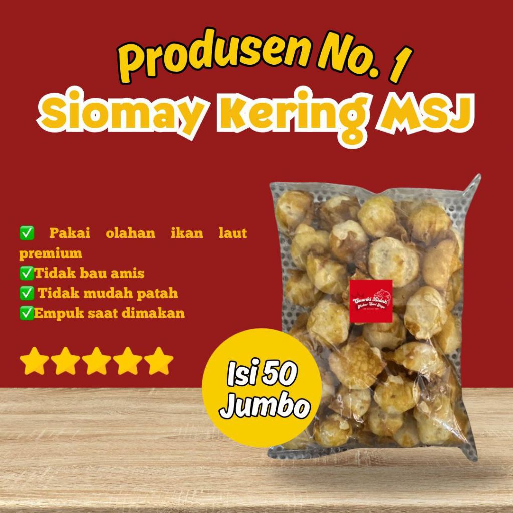 

cuanki siomay kuncup jumbo isi 50 MSJ