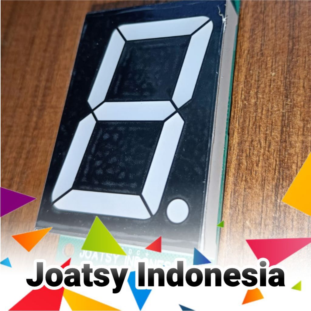 Joatsy Modul Display 7segment 2.3 inchi 74HC595 SMD 5 Pin