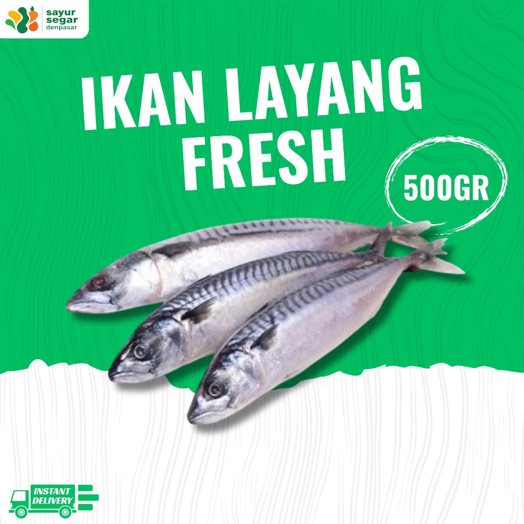 

Ikan Layang Fresh 500gr - Sayur Segar Denpasar