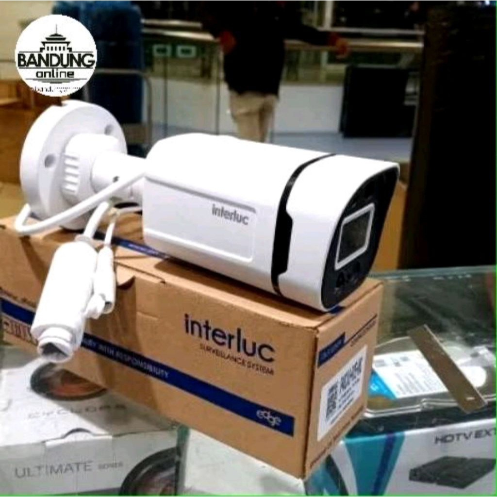 INTERLUC IP Camera 4MP Outdoor Colorvu 312CV2 + Mic