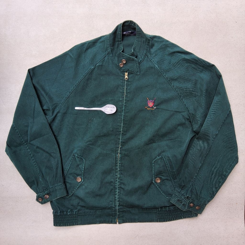 POLO RALPH LAUREN vintage harrington jacket size M luar fit XL lokal