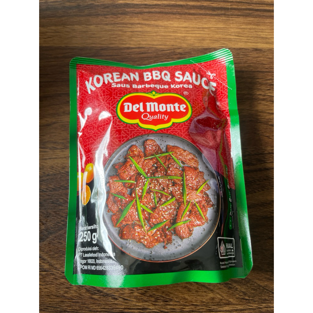 

Del monte saus korean BBQ 250 gr