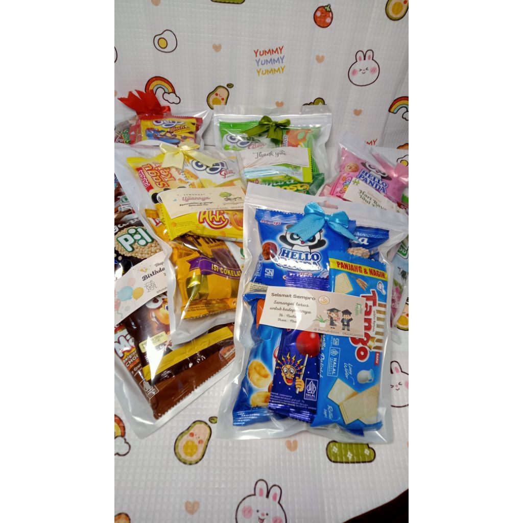 

snack gift kuning mini
