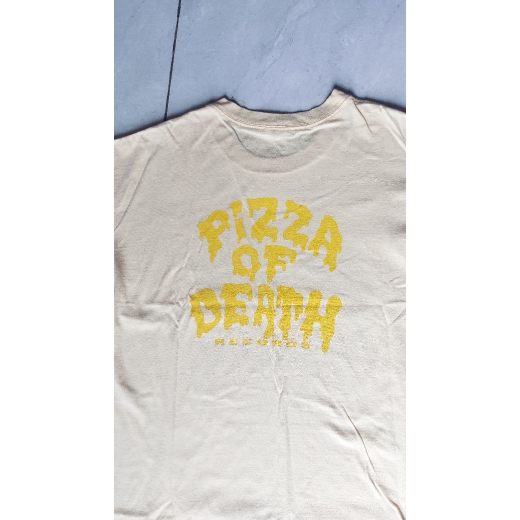 RARE ITEM PIZZA OF DEATH RECORD ANVIL  PIZZA OF DEATH SECOND T-SHIRT PIZZA OF DEATH TSHIRT PIZZA OF 