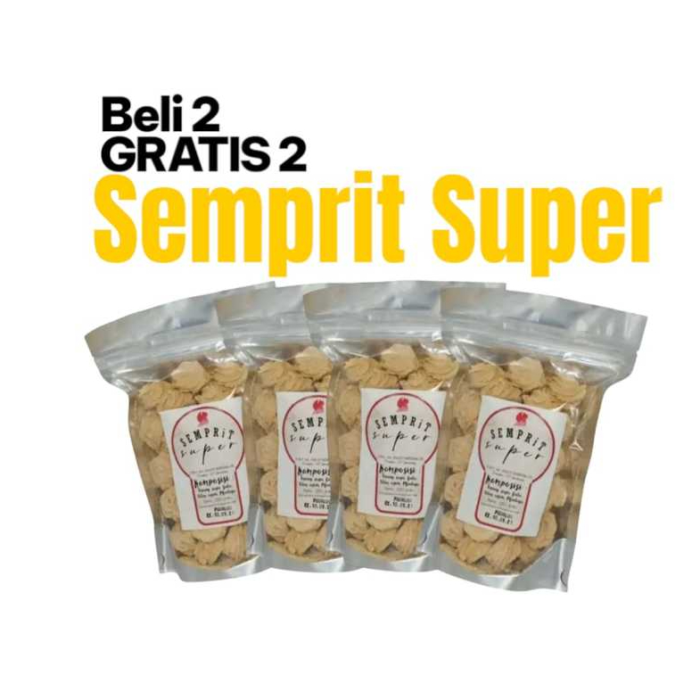 

Beli 2 gratis 2 - Semprit Super - Nori Merah - 250gram/pouch