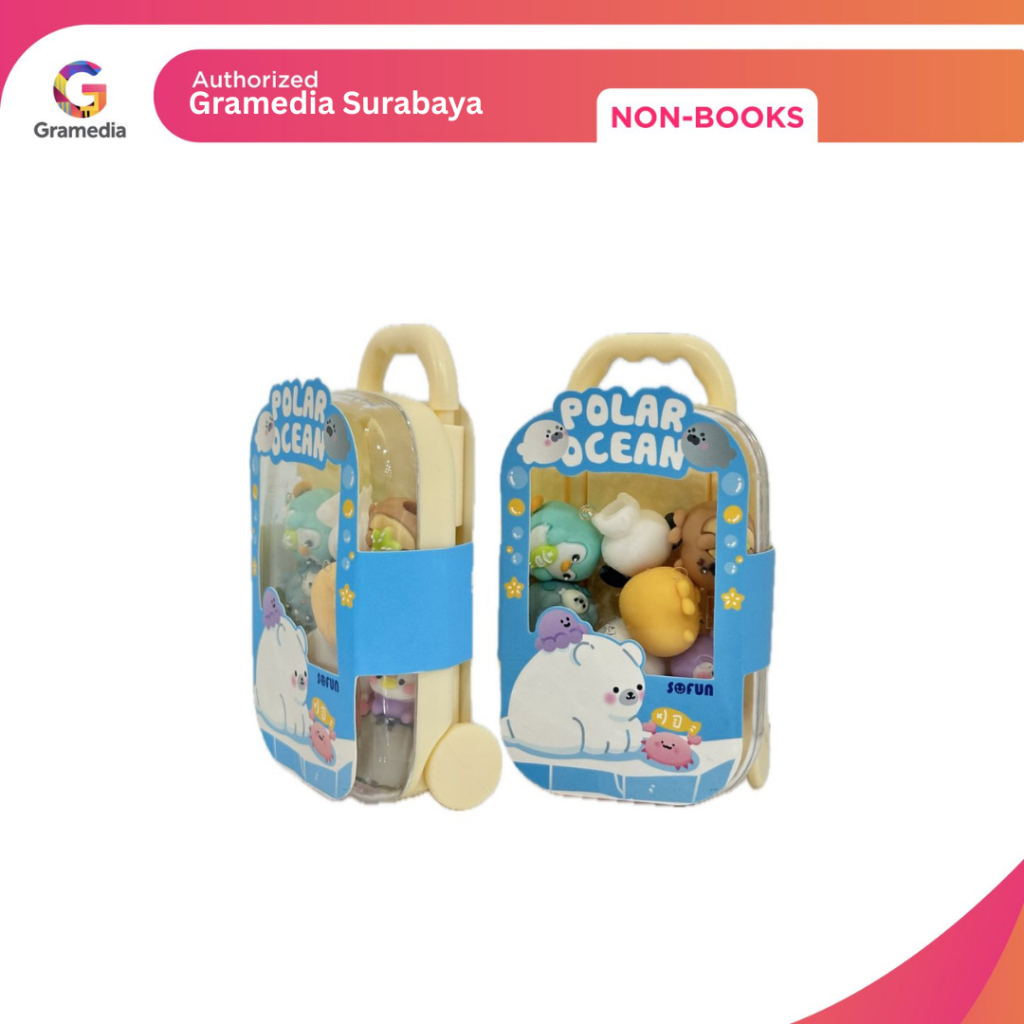 

Gramedia Surabaya - Kako 3D Eraser Sharing Pack Hello Zoo ZF3931/12
