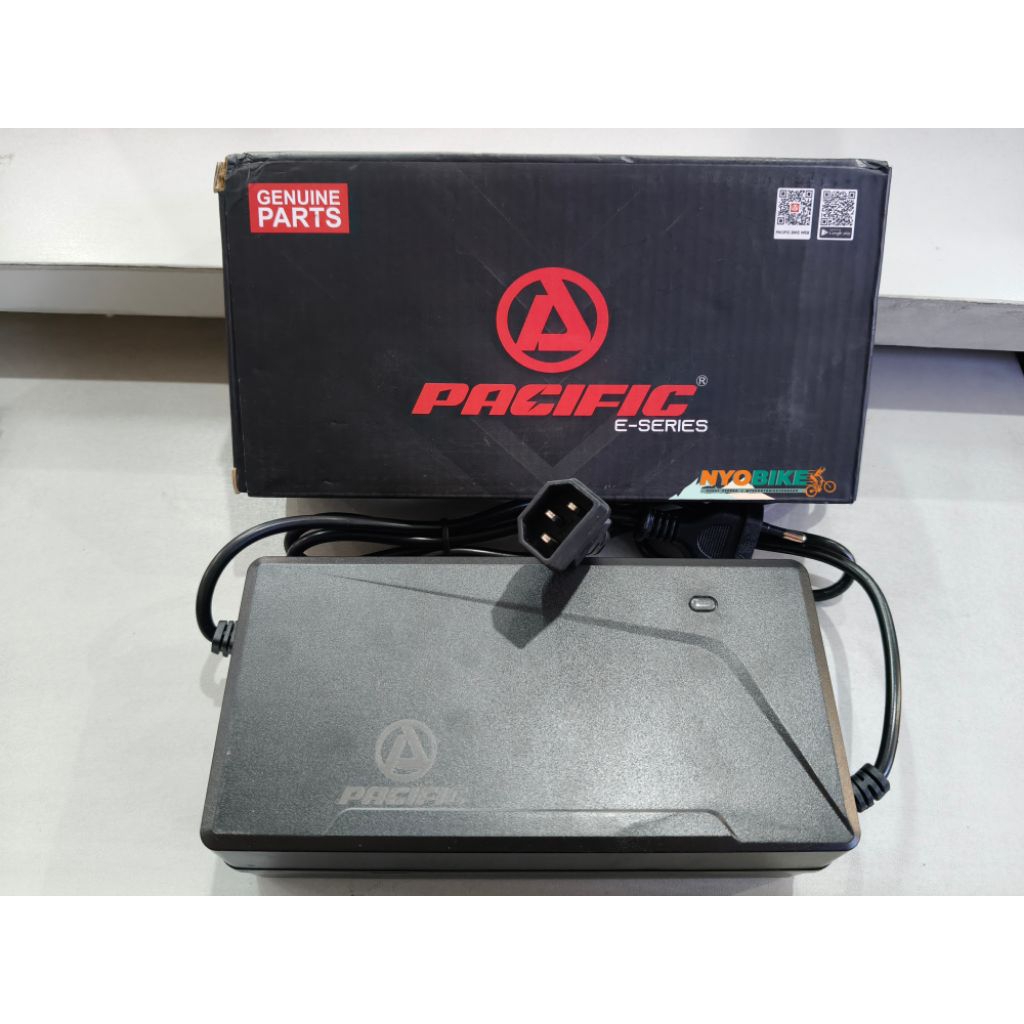 CHARGER MOTOR LISTRIK PACIFIC EXOTIC VIRGO 72V/32AH ORIGINAL PACIFIC