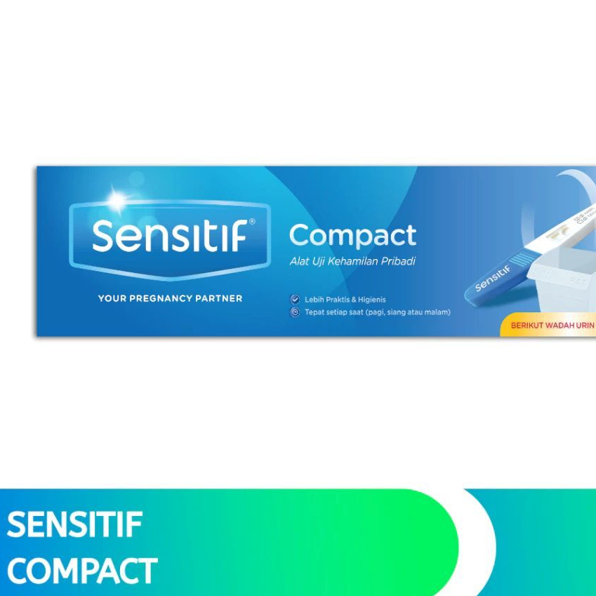 Sensitif Test Pack: 1 Pcs Pregnancy Test Strip - Alat Tes Kehamilan