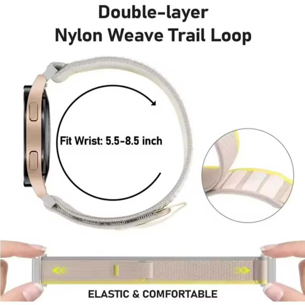 HOT DEALS STRAP TRAIL LOOP NYLON 20MM 22MM QUICK RELEASE UNIVERSAL JAM SMARTWATCH NYLON STRAP GARMIN