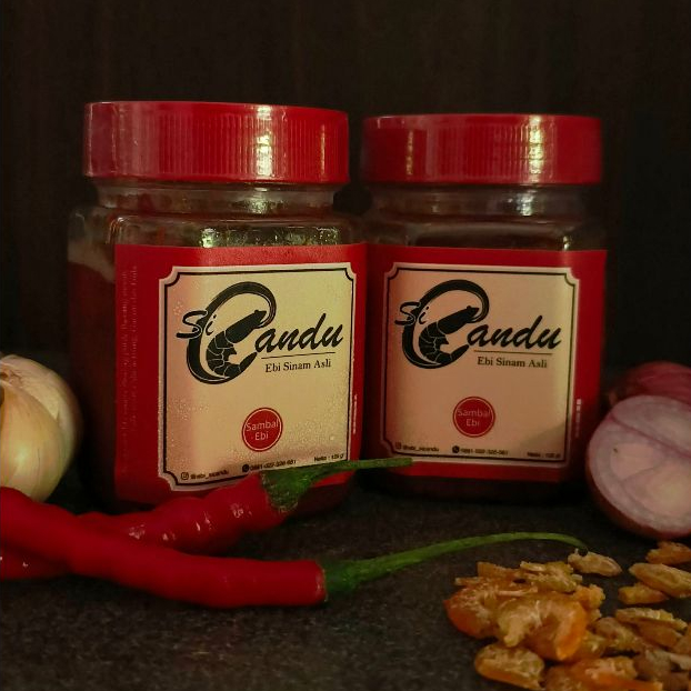 

Duo Candu Sambal Ebi – Ebi Asli Kalimantan | Ekstra Ebi, Pedas Gurih Nagih | Homemade | 125 gram