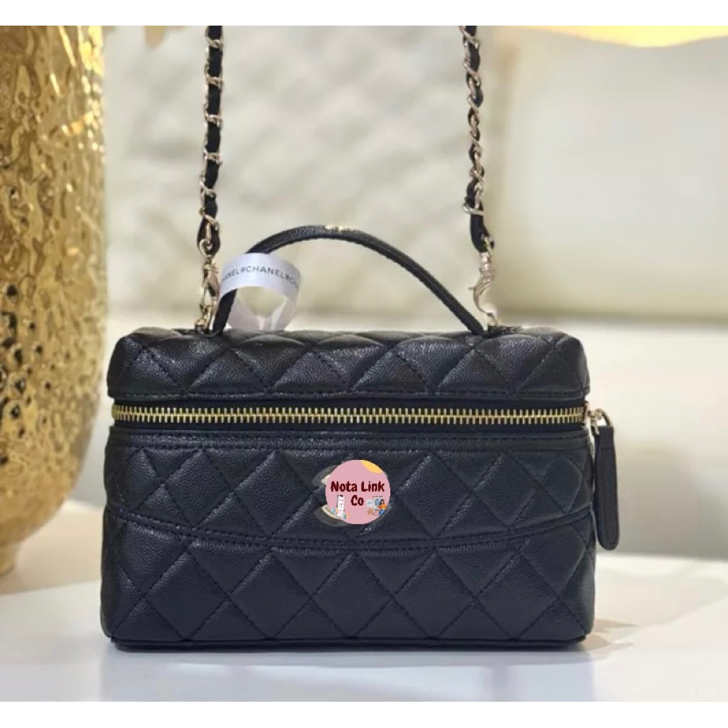 CH Vanity Caviar Mirror Black