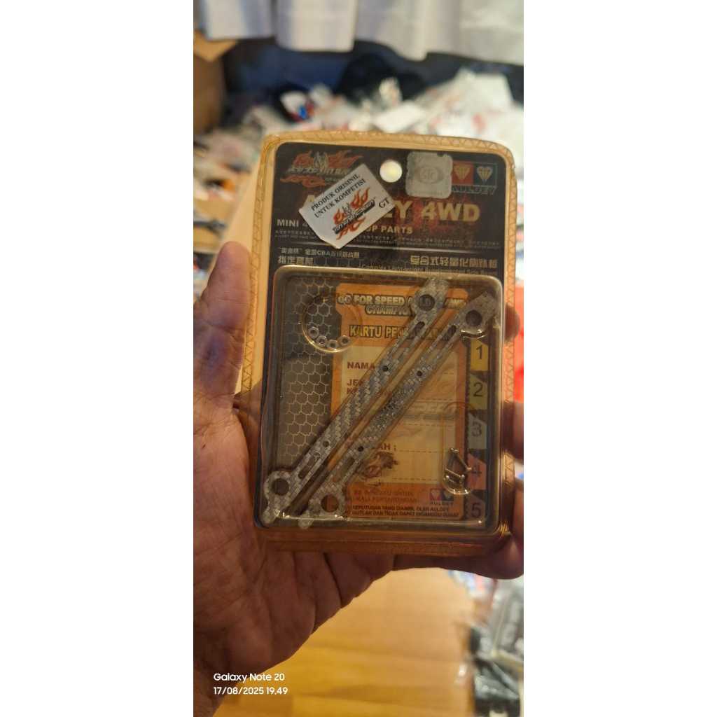 Mainan Auldey Spare Part Model Kit Tamiya Champion Akar Tengah