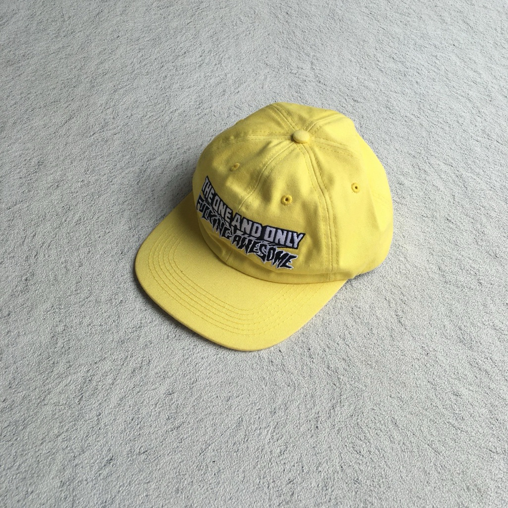 Fucking Awesome 'The One And Only' Cap Yellow