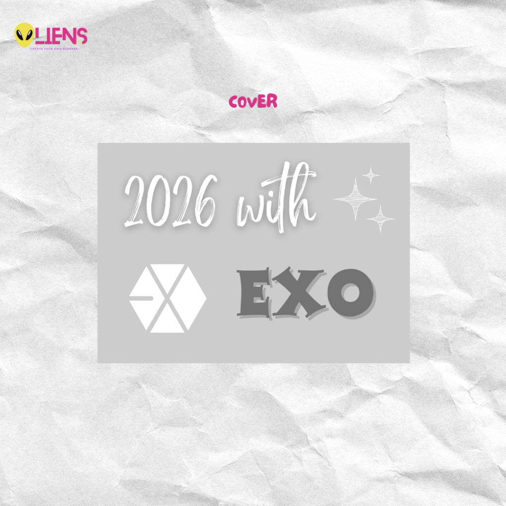 

EXO Kpop Calendar Aesthetic 2025 A5 - Kalender Meja Planner /Duduk Estetik Size A5 Murah