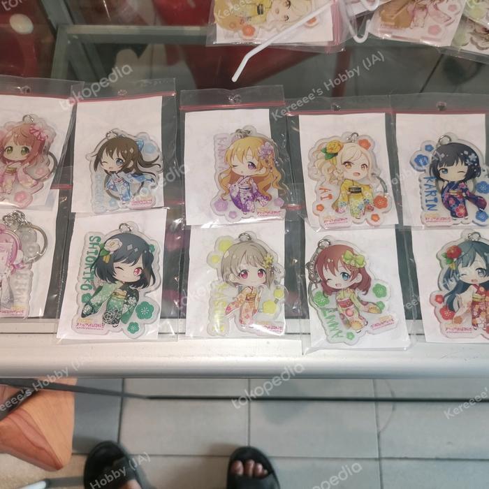 Gantungan Kunci Love Live Nijigasaki Yukata ver