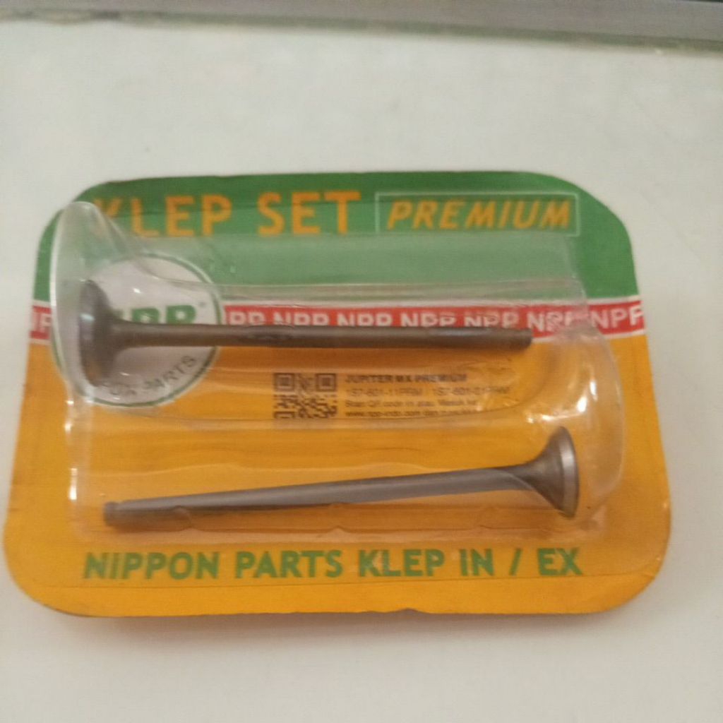 Klep Set Premium NPP Motor JUPITER MX 135 / VIXION ( 1S7-601-11-PRM) Original NPP