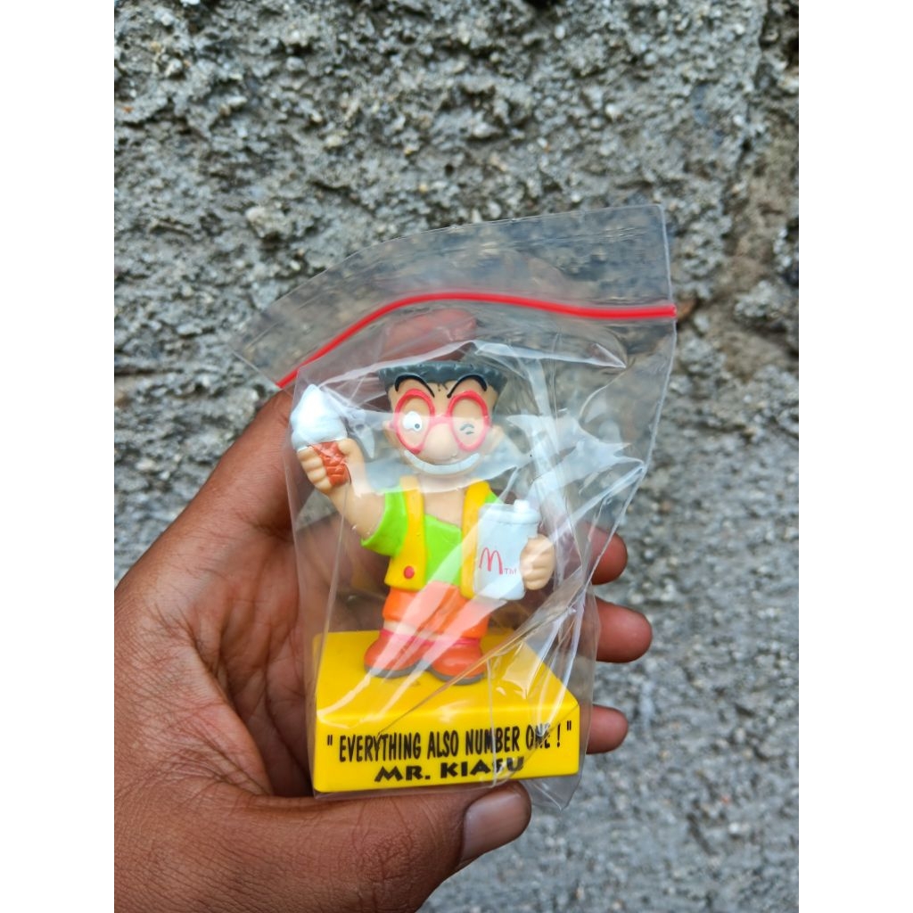 happy meal McDonald Mr kiasu 1993 (ice cream )
