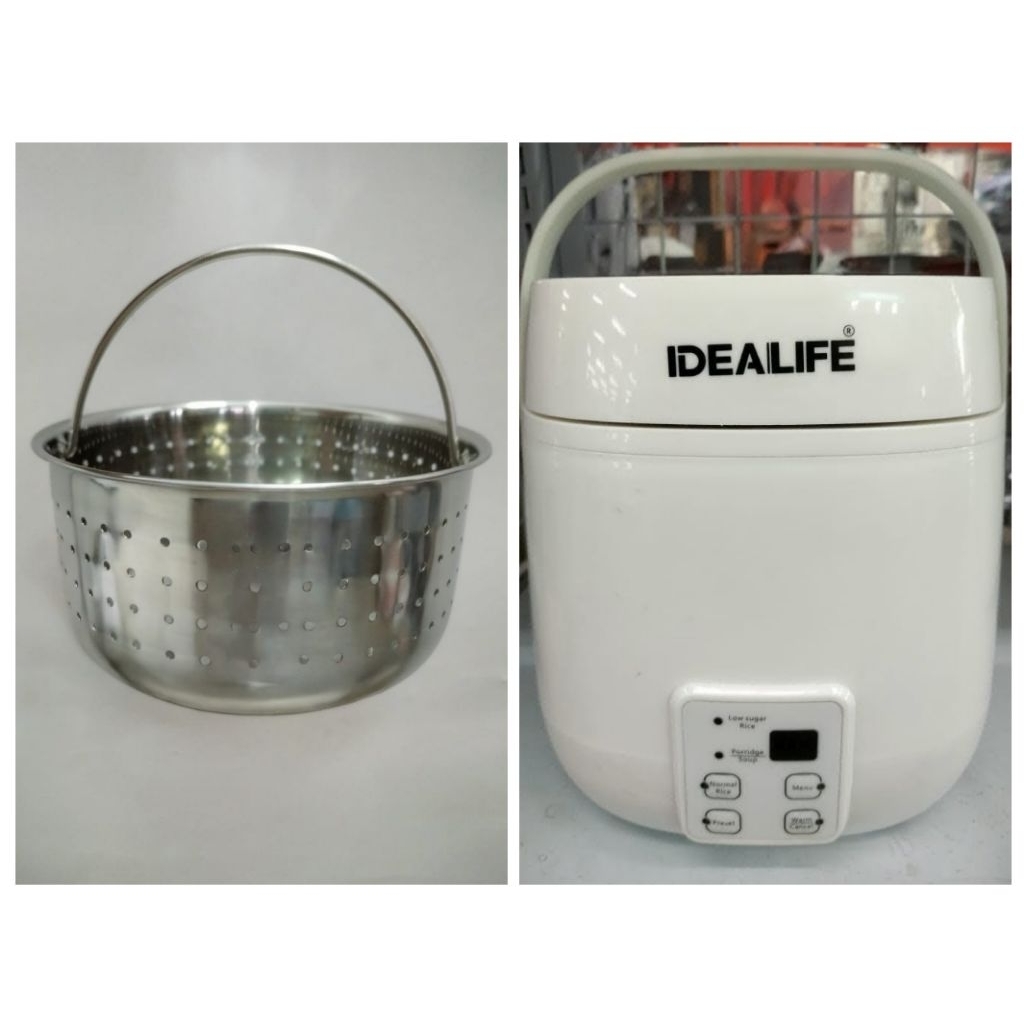 Sarangan Steamer Low Carbo (Ori Idealife) Utk Rice Cooker Mini Idealife
