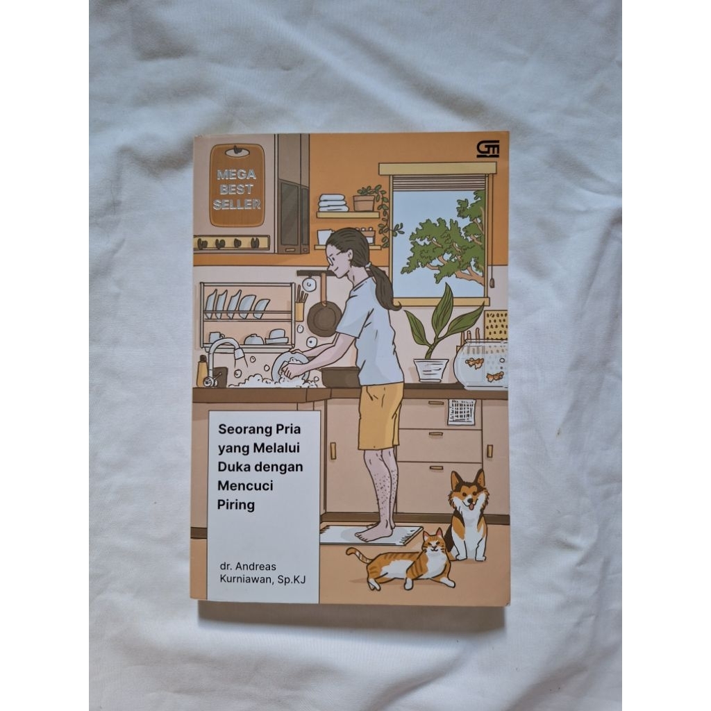 Preloved Seorang Pria yang Melalui Duka dengan Mencuci Piring