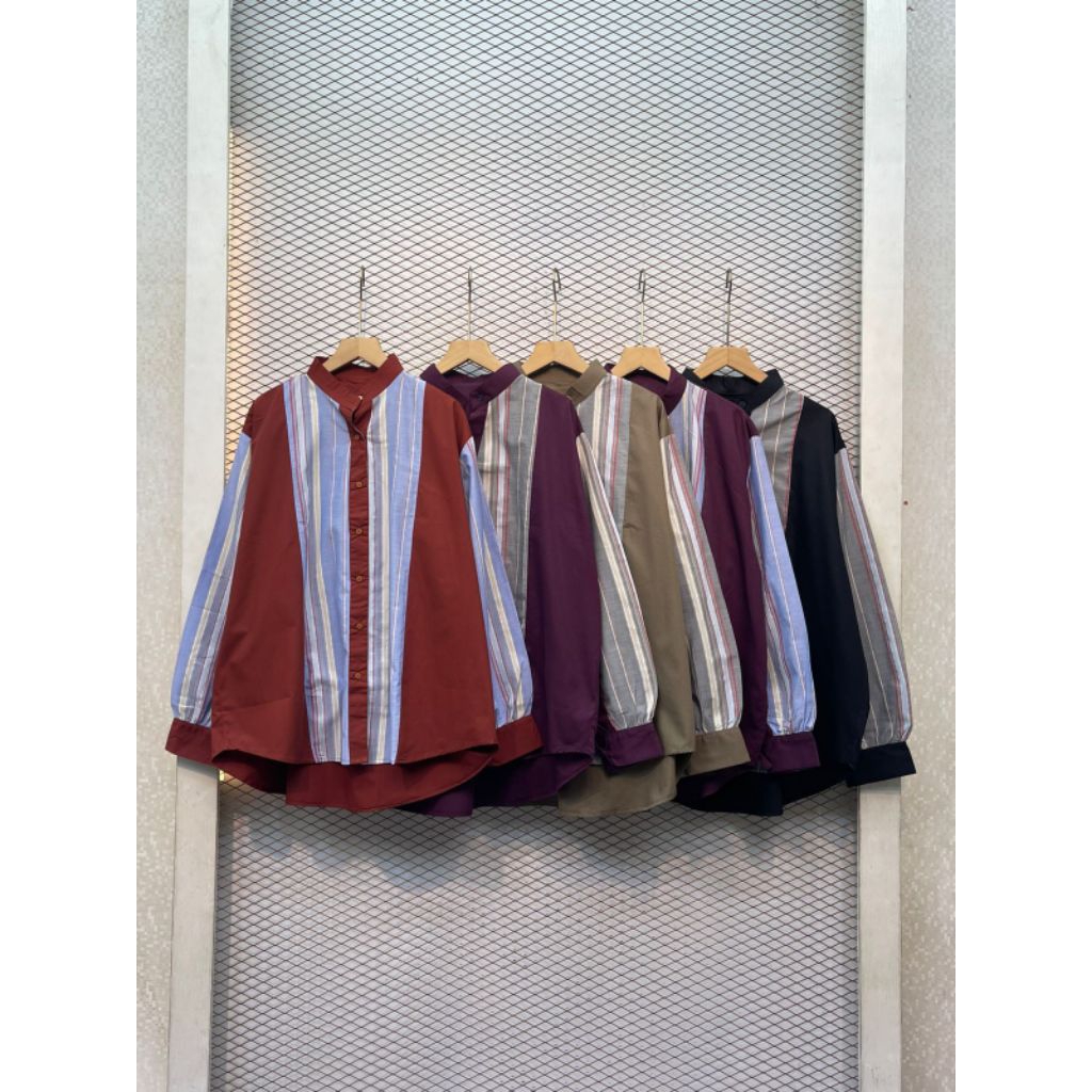 BLUS WANITA QSF KATUN POPLINE PREMIUM SALUR 5C