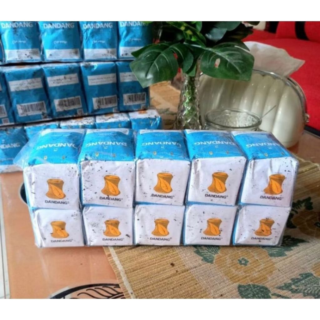 

Teh dandang tubruk biru 1 pack isi 10 pcs