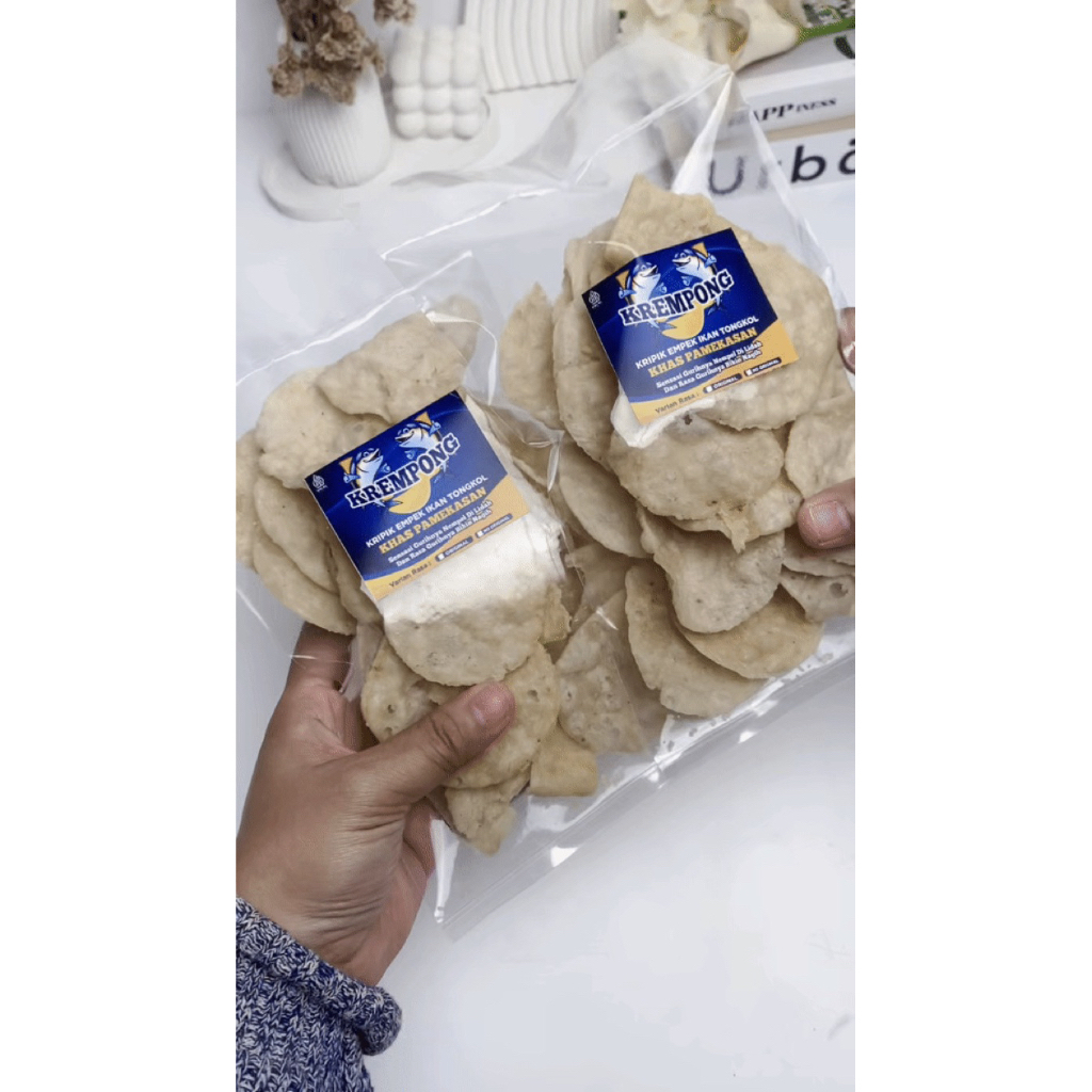 

2Pcs Krempong Kripik ikan tongkol