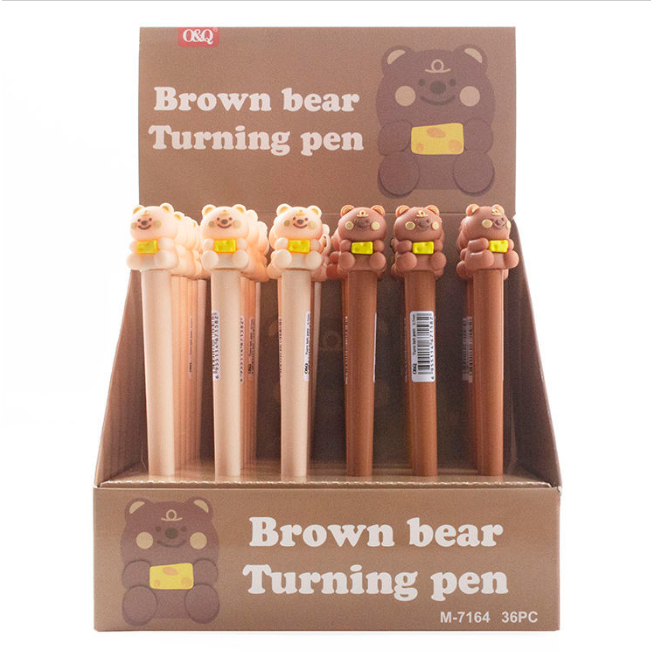 

O&Q BALLPOINT PEN KARAKTER LUCU BERUANG BEAR TYPE 7164 BEAR
