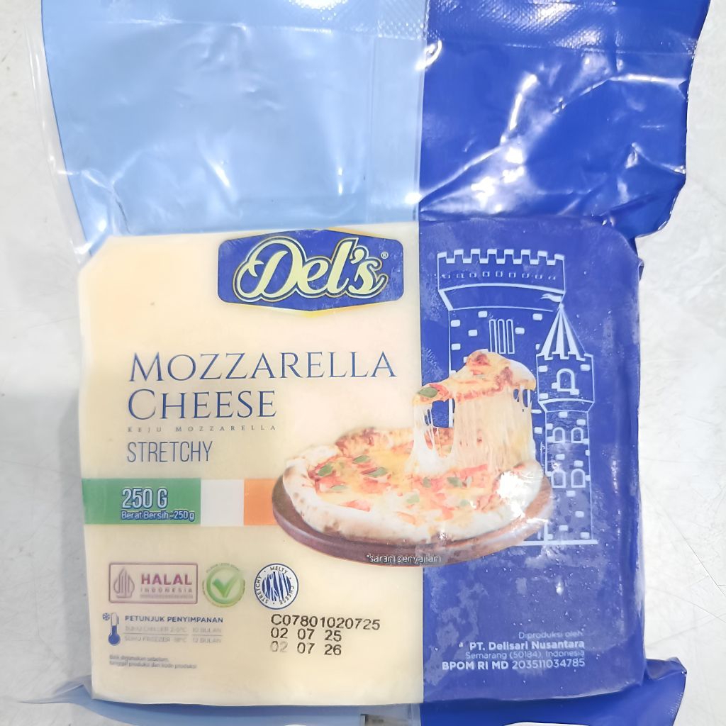 

DEL'S MOZZARELLA PRANCIS 250 GR