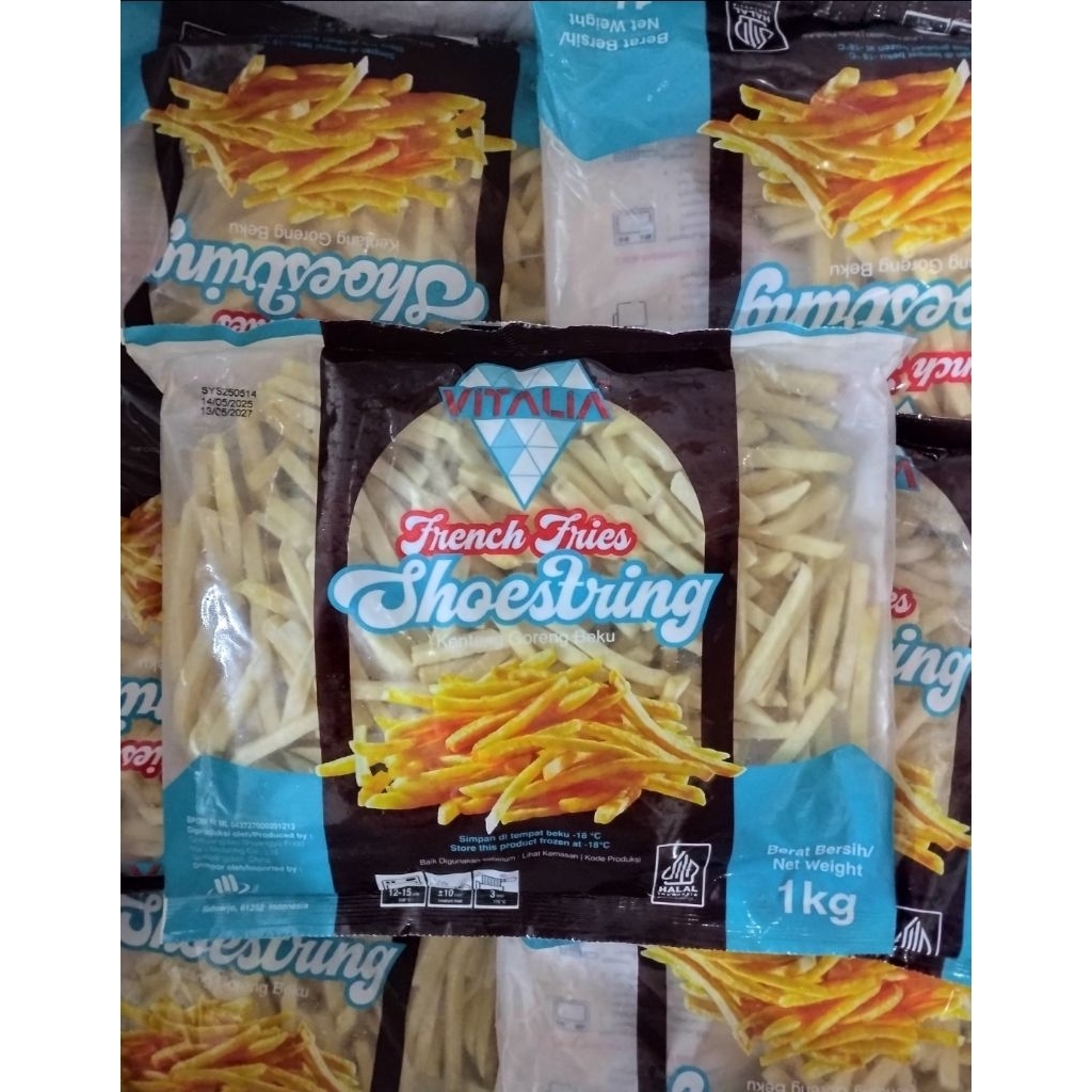 

KENTANG SHOESTRING MAX 1KG|KENTANG KEMASAN 1KG