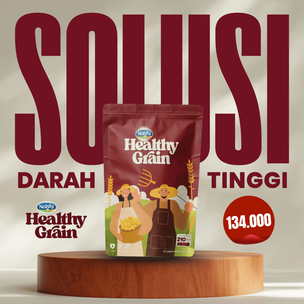 

HealthyGrain Minuman Khusus Hipertensi Terbukti Ampuh Bantu Stabilkan Tekanan Darah Tinggi - 1 Pouch