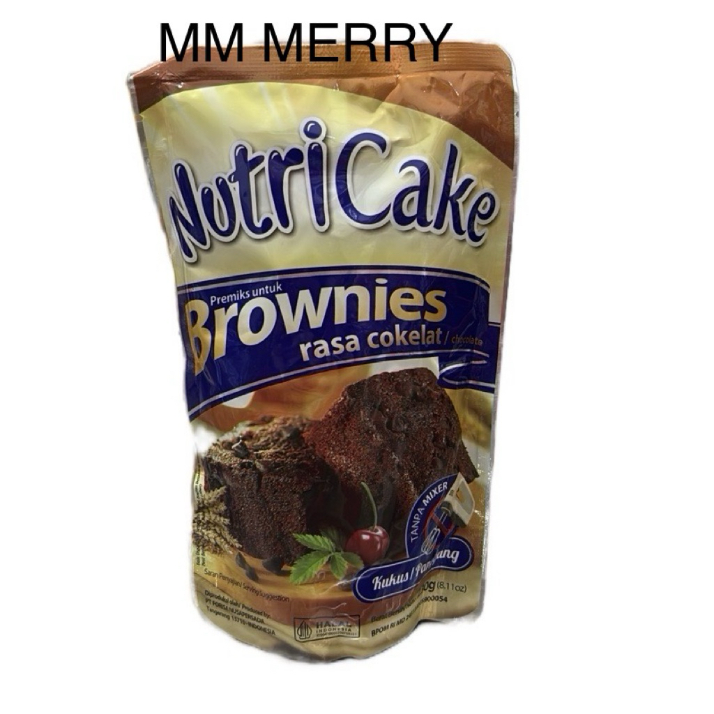 

NUTRI CAKE BROWNIES RASA COKELAT 230g
