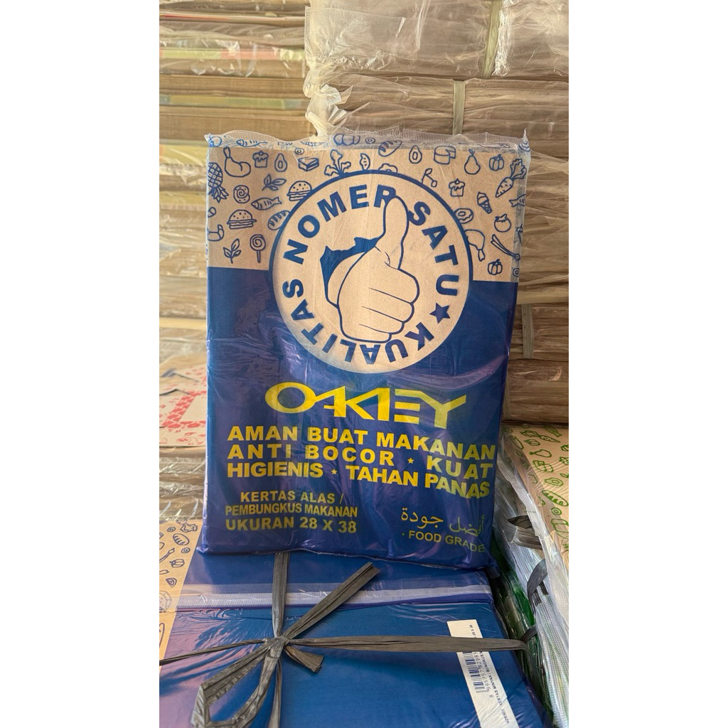 

Kertas Bungkus Nasi OKEY