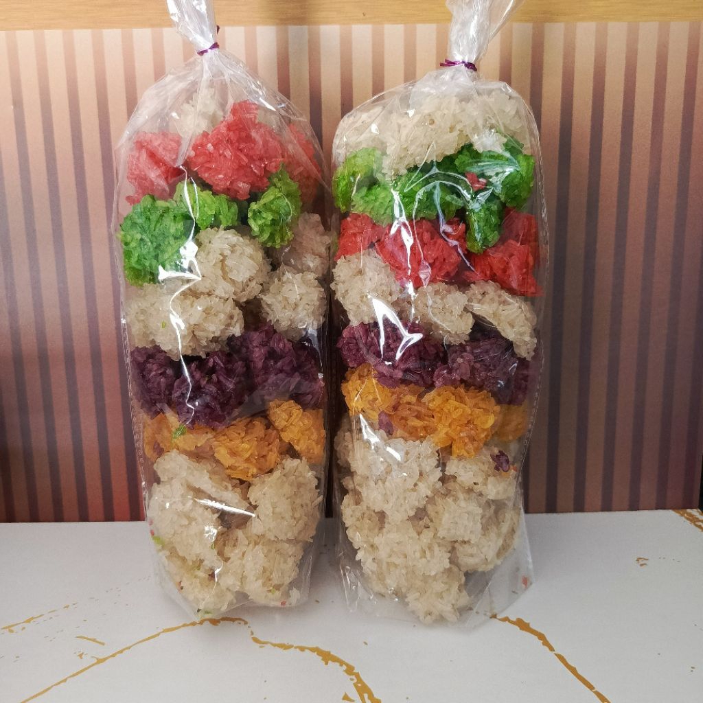 

Rengginang Ketan Mentah 500gr | Renyah Gurih Tradisional | Kerupuk Ketan Siap Goreng